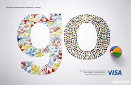 Visa平面廣告設(shè)計(jì)欣賞 簡潔美學(xué)與情感共鳴的交融